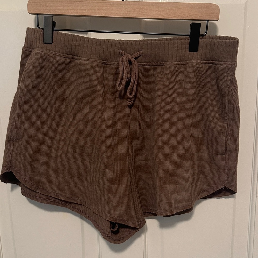 Brown Women's Pajama Shorts